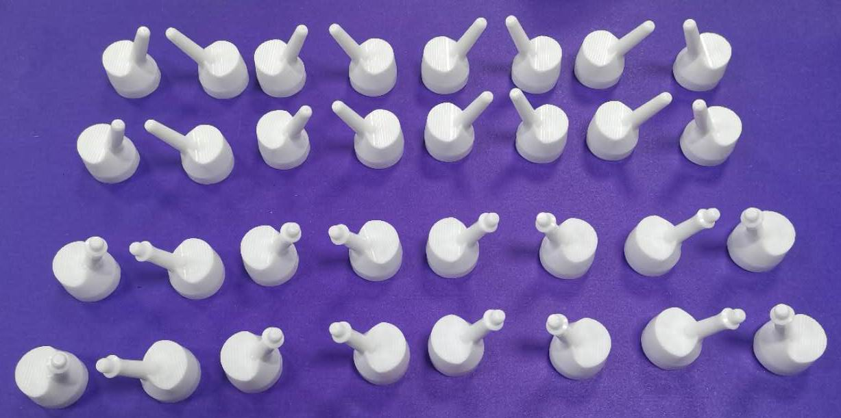 nasal spray mould with hot runner samples